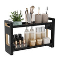 Bathroom Counter Organizer (Black 2 Tier)