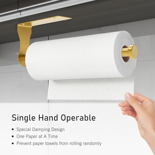 Paper Towel Holder (Gold)