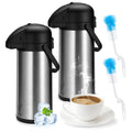 Airpot Coffee Dispenser with Pump (102 Ounces / 2 Pack)