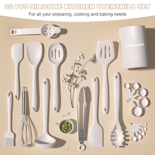 Kitchen Utensils Set (White)