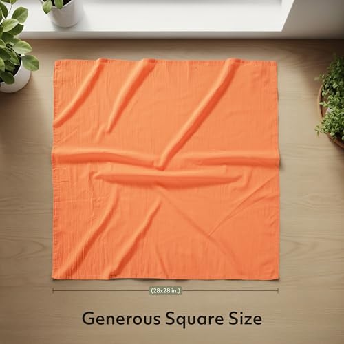 Orange Flour Sack Towels [12 Pack (Orange / 12 Pack)