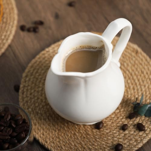 Retro Ceramic Creamer with Handle