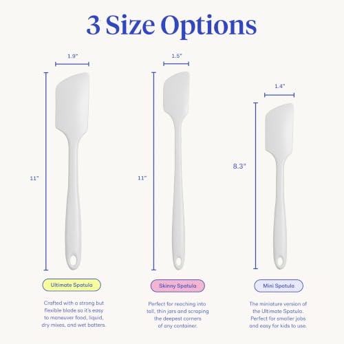 Get It Right Silicone Kitchen Spatula (Studio White / Ultimate)
