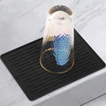 Dish Drying Mats (Black / 6" x 8")