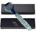 Handcrafted Silver Crystal Bling Beer Opener (silver0903)