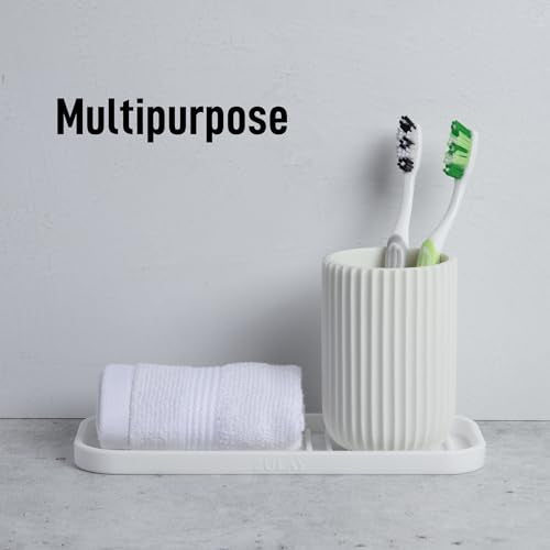 9x3.5) Silicone Sponge Holder for Kitchen Sink - Flexible Multipurpose Soap Tray - Sink Organizer for Kitchen, Bathroom, Makeup, Trinkets & More (White) (White (Medium) / Medium (9x3.5))