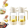 Oil Sprayer for Cooking (White-2PCS)