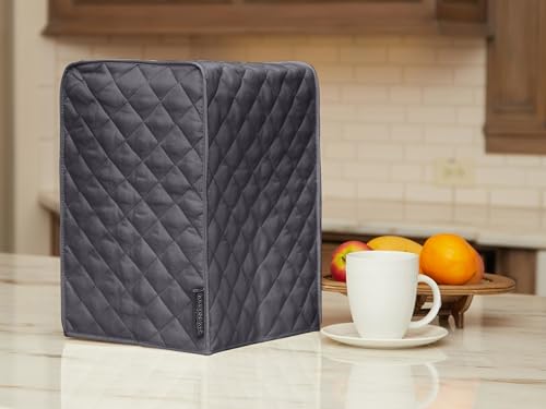 Stand Mixer Cover (Slate Quilted Polyester / 10W x 8D x 16H)