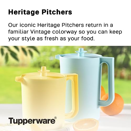 Heritage Pastel Pitcher Set (Heritage Set (1.5/2.1L) - Blue/Yellow)