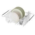 Over Sink Dish Drying Rack for Medium to Large Sink (304 Stainless Steel - 13 dishes)