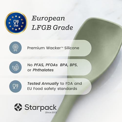 StarPack Silicone Spoonula The All (Standard 11" / Sage Green)