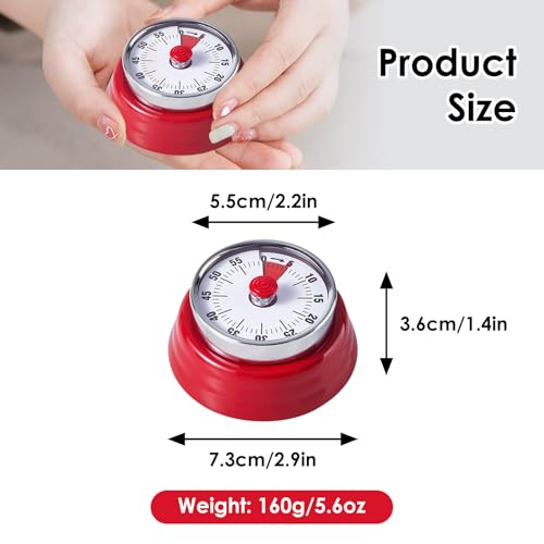 Visual Timer Teeloray 60 (Red)