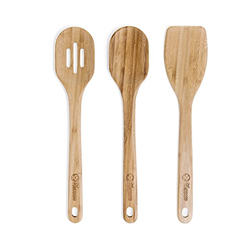 Bamboo Cooking Utensils 3 (3-Pc Mixed Set)