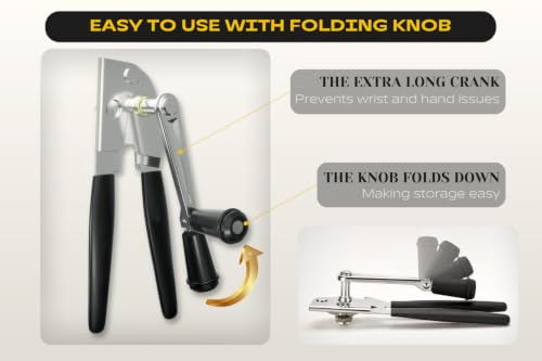 Heavy Duty Can Opener with Magnet (Folding with Magnet)