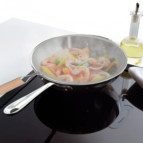 3 Pieces Grease Splatter Screen for Frying Pan