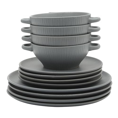 Clover Hill 12 (Dark Blue (Clover Hill) / Service for 4 (12pcs))