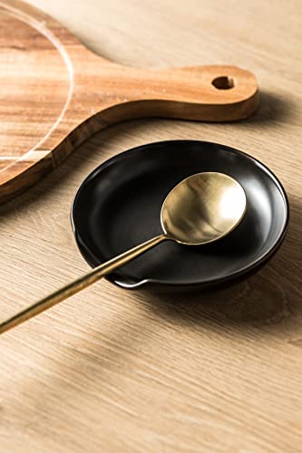 Spoon Rest for Stove Top (Black)