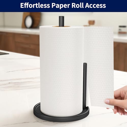 Paper Towel Holder Countertop (Black)