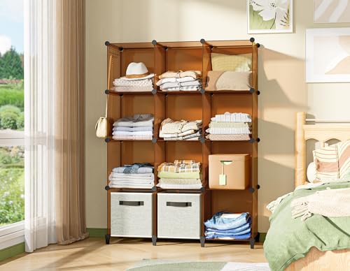 Closet Organizers and Storage (Brown)