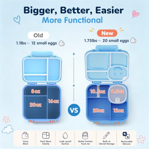 Bento Box for Kids (Blue)