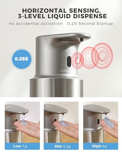 Automatic Liquid Soap Dispenser Touchless (Stainless Steel / Liquid)