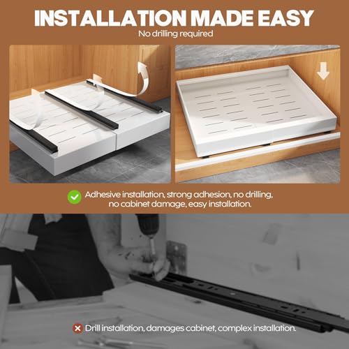 4 Pack Expandable (White / 21"D x 15.1"-26.3"W(4Pack))