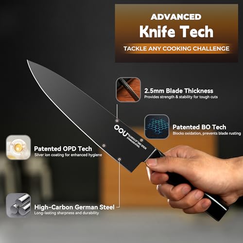 Kitchen Knife Block Set