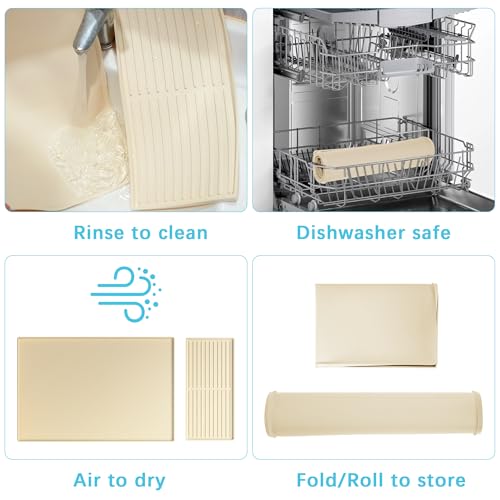 Coffee Bar Mat Set (Beige)