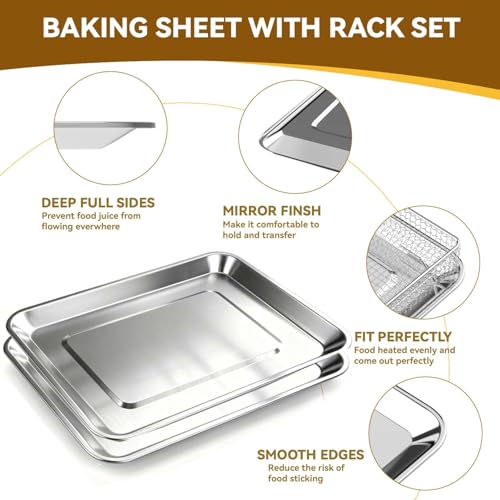 Baking Sheet Pan Set of 2 (Silver - Pan of 2)