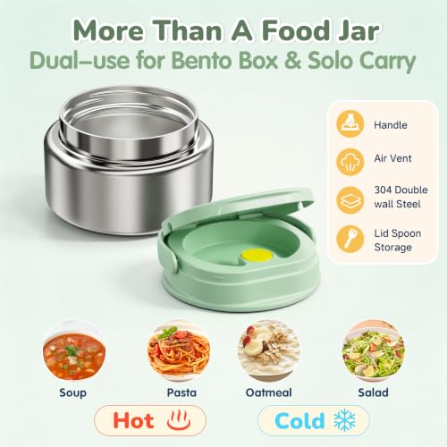Bento Box for Kids (Dusty Green)