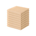 100% Cotton Waffle Weave Kitchen Dish Cloths 8 (Apricot / 12 X 12 - 8 Pack)