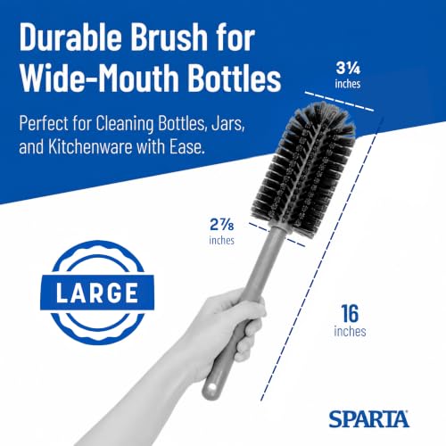 Large Water Bottle Brush Ideal for Wide (Tan)