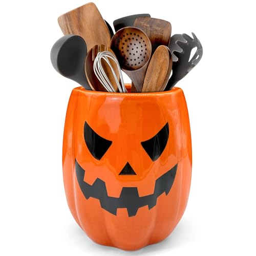 Halloween Kitchen Decor (Hallowee Pumpkin Orange)