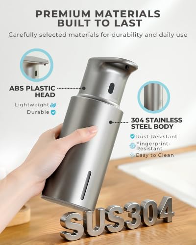 Automatic Liquid Soap Dispenser Touchless (Stainless Steel / Liquid)