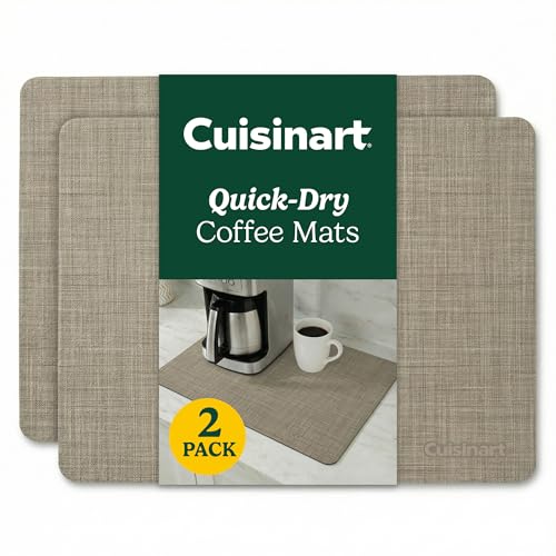 Cuisinart Coffee Mat for Countertop (15" x 20" / Taupe)