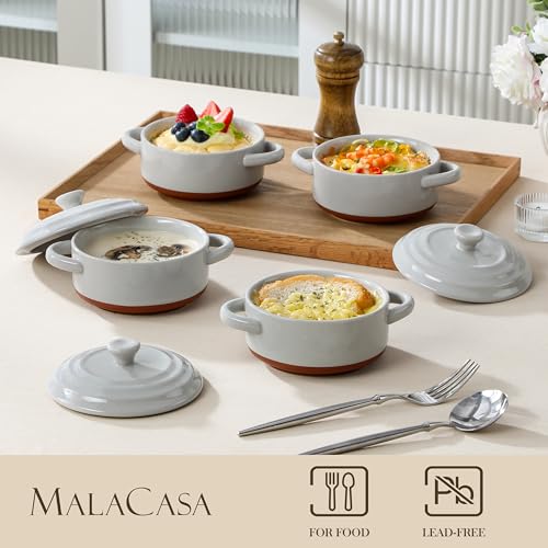 Mini Cocotte Set of 4 (Khaki Grey)