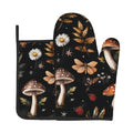 Mushroom Oven Mitts Set (Vintage Mushroom)