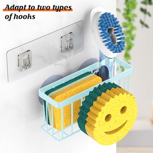 Sponge Holder Smiley Face (Blue)