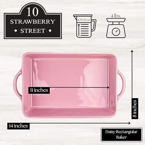 Daisy Rectangular Baker