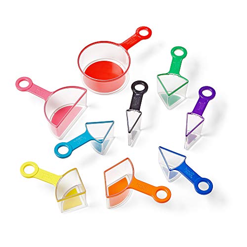 Rainbow Fraction Measuring Cups
