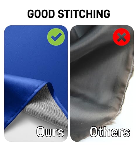 Waterproof Rubber Vinyl Apron Heavy Duty Chemical Resistant Work Apron Extra Long Grilling Aprons with Adjustable Bib Apron for Dishwashing Lab Butcher Cooking Kitchen Blue (Blue)