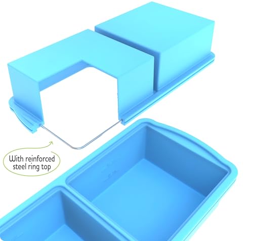 Silicone freezer molds (Blue-2 cup)