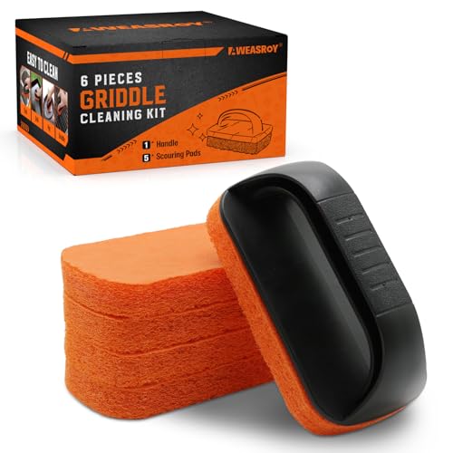 Griddle Cleaning Kit for Blackstone (Orange / 6pcs)