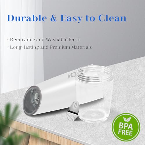 Rechargeable Salt Pepper Grinder Set (Black+White-Set)