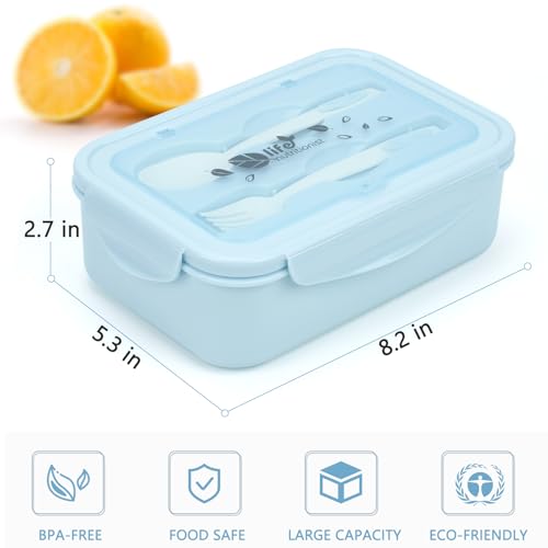 Bento Boxes for Adults (Light Blue)
