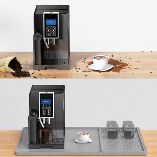 Silicone Coffee Mat (Gray / 24" x 16")