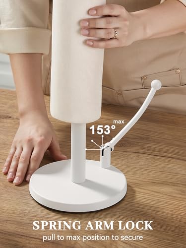 Paper Towel Holder Countertop (05-white)