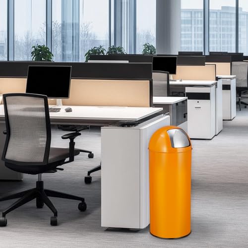 65 Liter Push Lid Trash Can