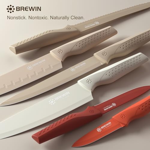 Knife set 13 Pieces Kitchen Knives Set with Sharpener