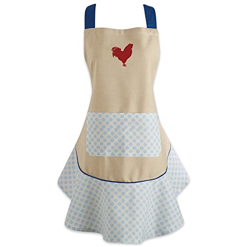 Women's Spring & Summer Apron Collection Adjustable (Red Rooster)